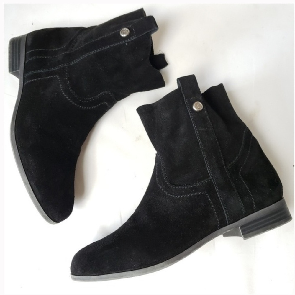 FRYE & CO. Sarah Shortie Suede Ankle Boots! size 7M
